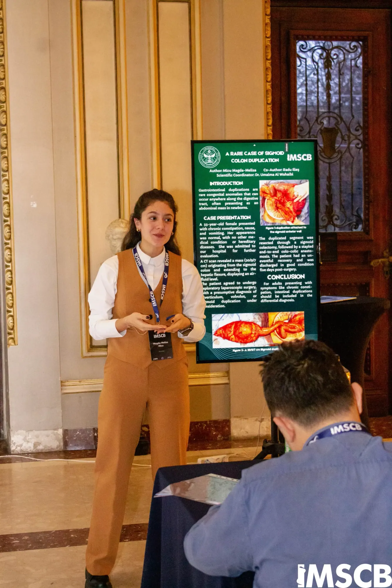 Presenting research at a previous IMSCB edition